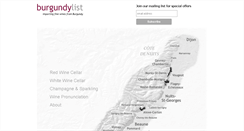 Desktop Screenshot of burgundylist.com